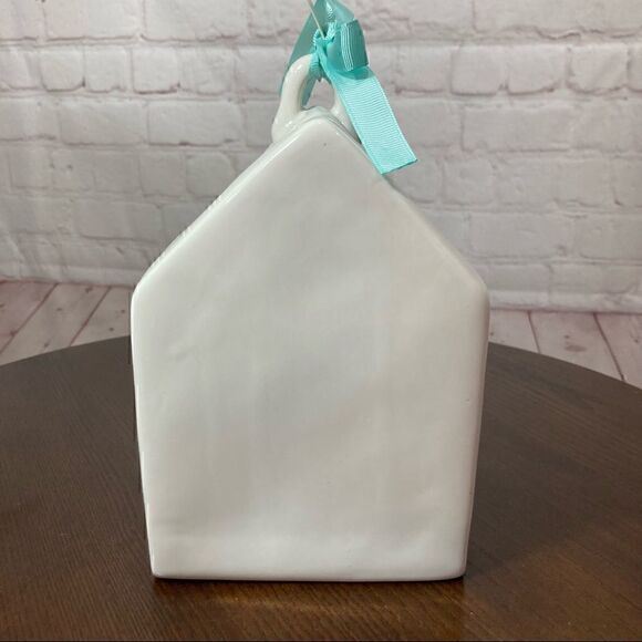 RAE DUNN COLLECTIBLE ceramic birdhouse “Vacancy” - Picture 2 of 6